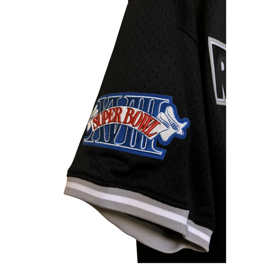 Raiders Super Bowl XVIII Throwback Jersey - Black