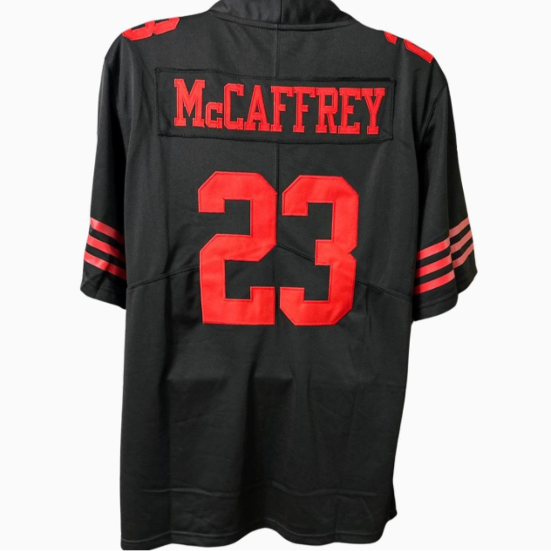 NFL San Francisco 49ers Christian McCaffrey - Black