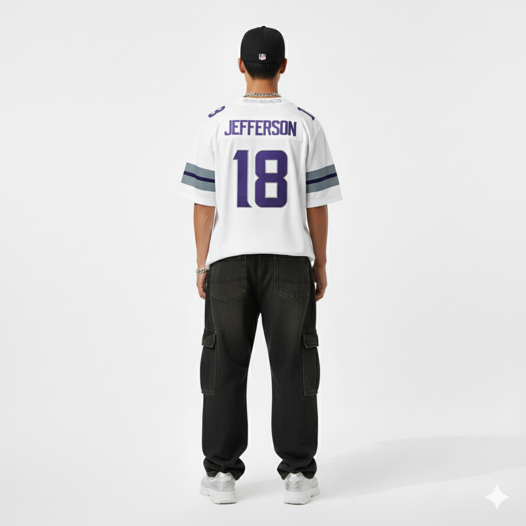 NFL Minnesota Vikings Justin Jefferson - White