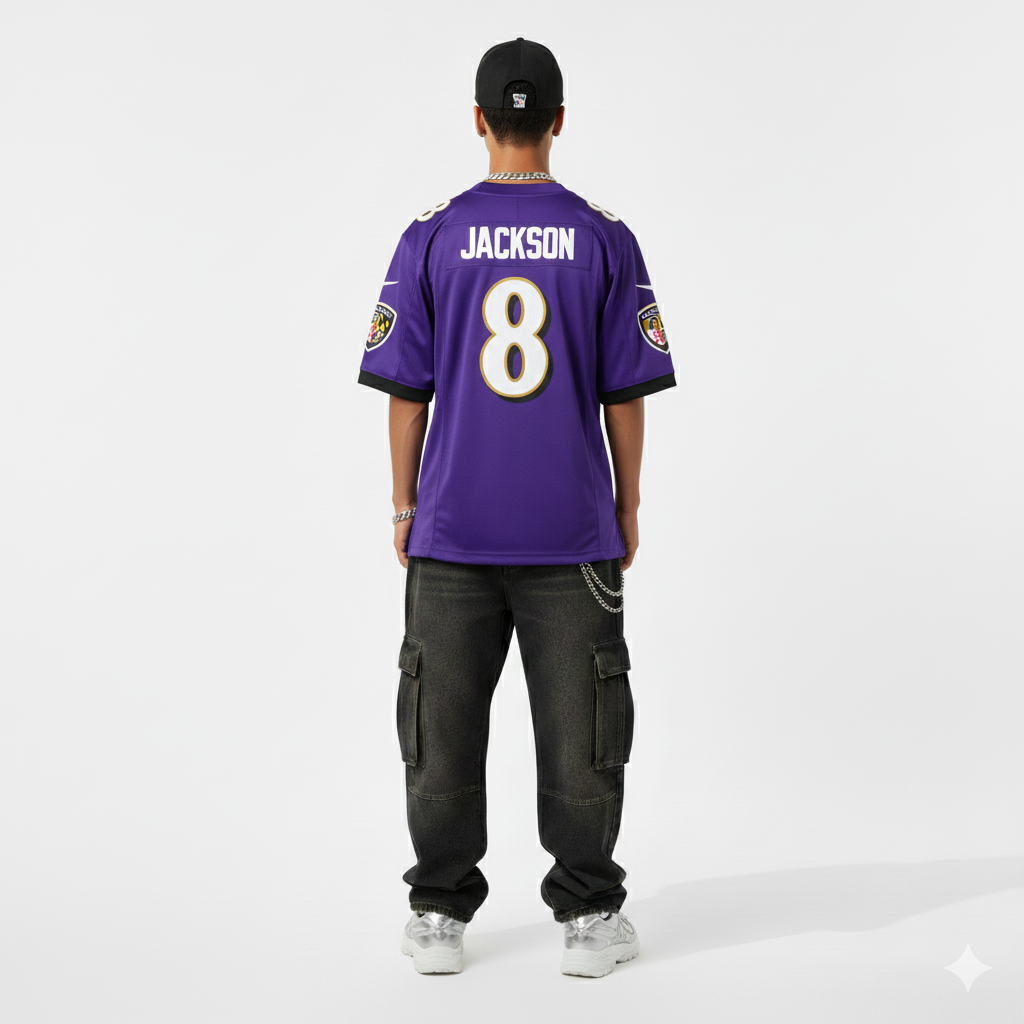 NFL Baltimore Ravens Lamar Jackson - VIOLET