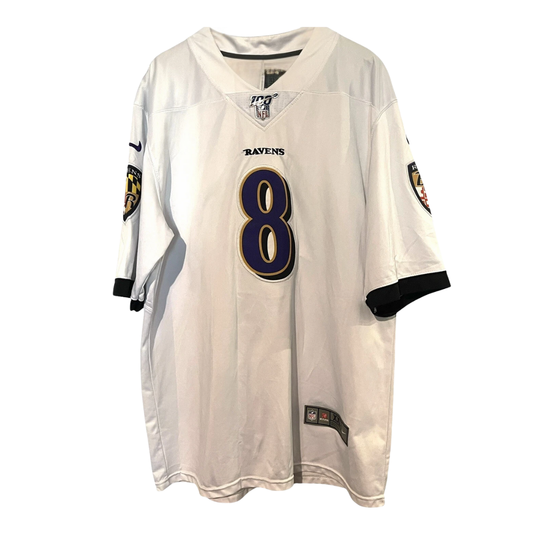 NFL Baltimore Ravens Lamar Jackson - White