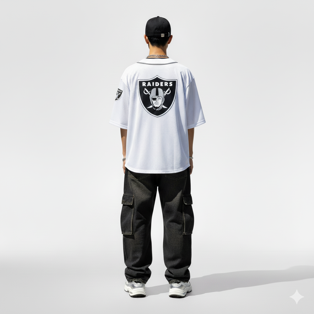 RAIDERS SUPERBOWL THROWBACK XVIII - WHITE